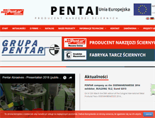 Tablet Screenshot of pentar.pl